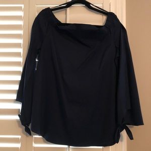 White House Black Market Square Neck Top
